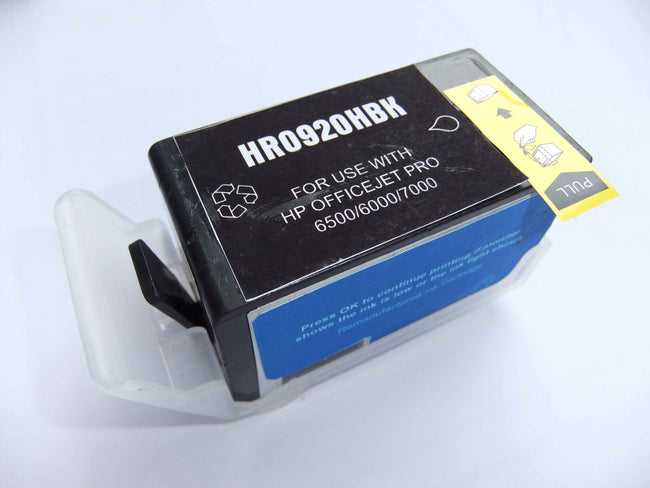 HP CD975AN Ink Cartridges (HP 920XL Black) Remanufactured or compatible