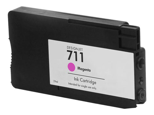 HP 711 Magenta Ink Cartridge (HP CZ131A) Remanufactured or compatible