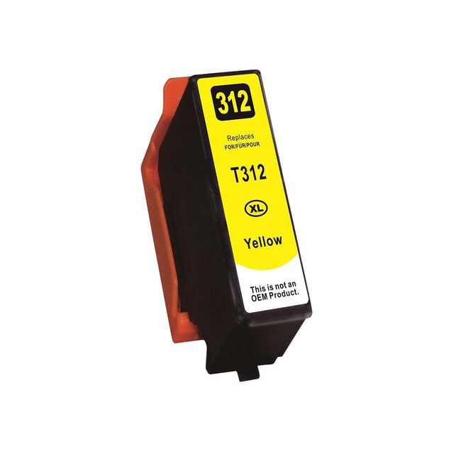 Yellow High Yield Ink Cartridge compatible with Epson T312XL420-S (Epson 312XL)